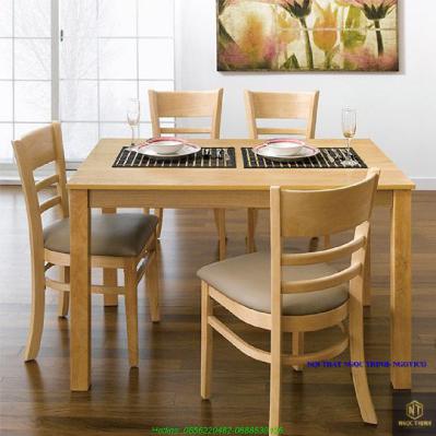 Bộ Bàn Ăn 4 Ghế Ulsan NGOTICO DTULS4 NGOTICO DTULS4