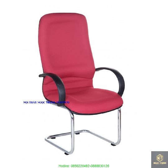 Ghế Phòng Họp Lưng Cao Chân Sơn Tĩnh Điện NTC4101 NGOTICO - Đỏ