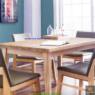 Bộ Bàn Ăn 4 Ghế Zodax NGOTICO DTZOD4