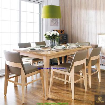 Bộ Bàn Ăn Zodax 6 Ghế NGOTICO DTZOD6