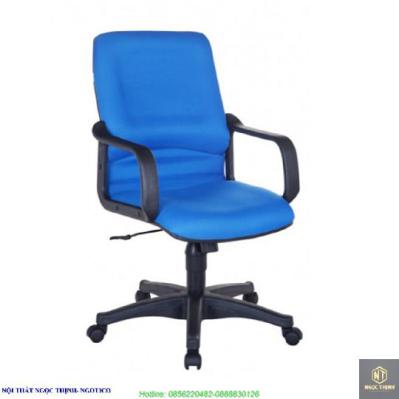 Ghế Trưởng Phòng Khung Đúc Chân NTC301B NGOTICO - Xanh