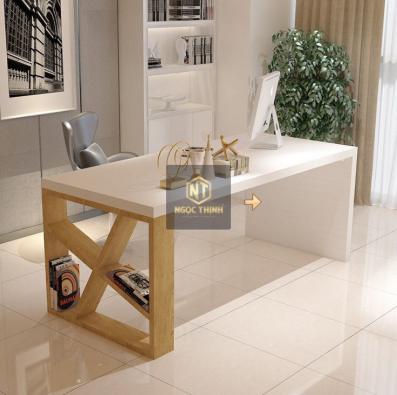 ẤM CÚNG VỚI Bàn LÀM VIỆC TẠI NHÀ BẰNG GỖ - CNC Interior